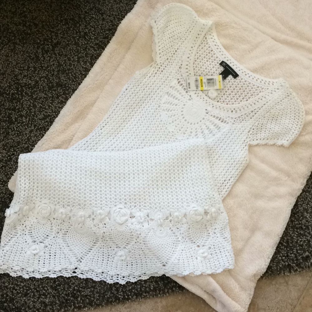 SALE! NWT white crochet dress 👗